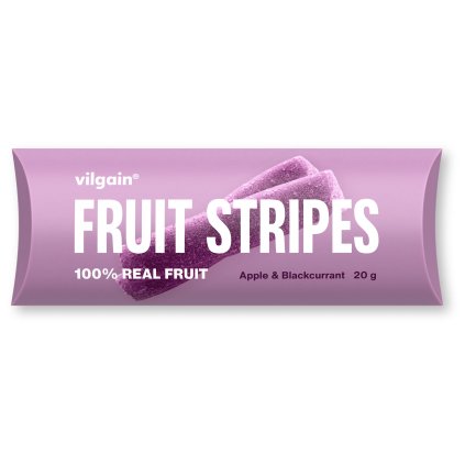 Vilgain Fruit Stripes Jablko a černý rybíz 20 g