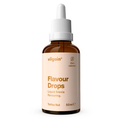 Vilgain Flavour Drops - Karamelový ořech 50 ml