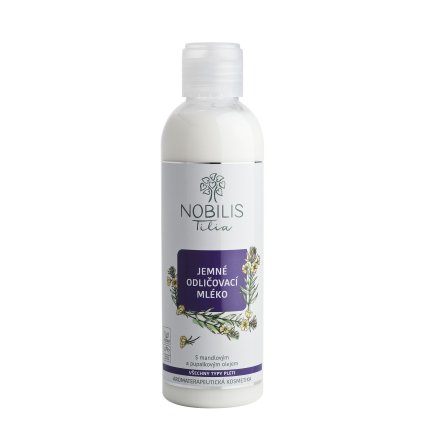 Jemné odličovací mléko 200 ml Nobilis