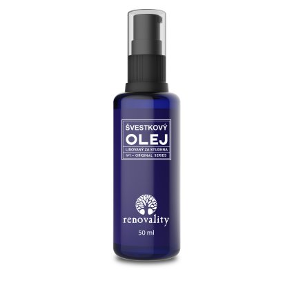 Švestkový olej lisovaný za studena 50 ml | Renovality