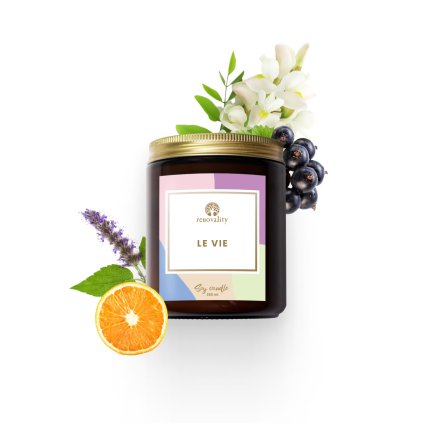 Le Vie Est Belle – sójová svíčka 250 ml | Renovality