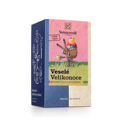 Sonnentor Veselé Velikonoce! bio 27g porc. dvoukomorový