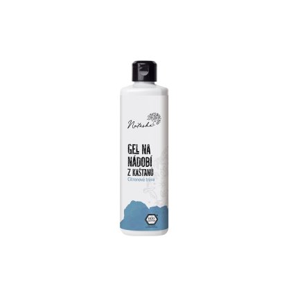 Gel na nádobí z kaštanů Citronová tráva 500ml Natasha