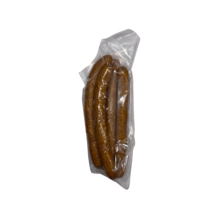 Bobrova tenká klobása cca 350g Řeznictví U Bobra