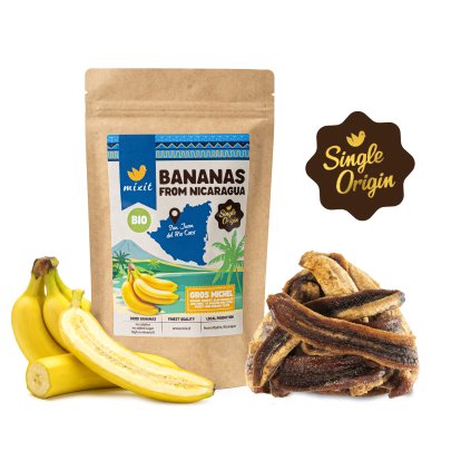 Single Origin - Bio Banány z Nikaragui Mixit 250g