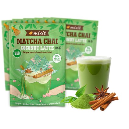 BIO Matcha Chai Coconut Latte Mixit 25g