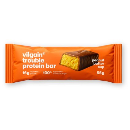 Vilgain Trouble Protein Bar Čokošík s arašídovým máslem 55g