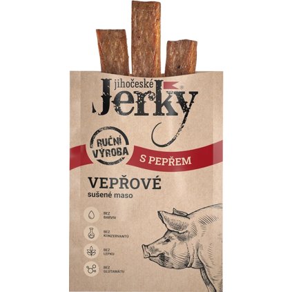 Vepřové s pepřem 20g Jihočeský Jerky