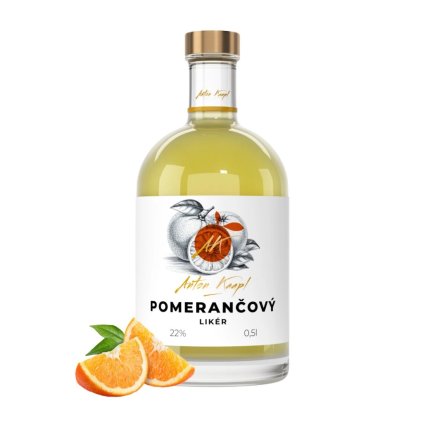 Anton Kaapl POMERANČOVÝ LIKÉR 22% 500ml