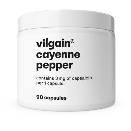 Vilgain Kajenský pepř extrakt 90 kapslí