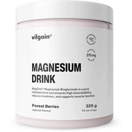 Vilgain Magnesium Drink lesní ovoce 325 g