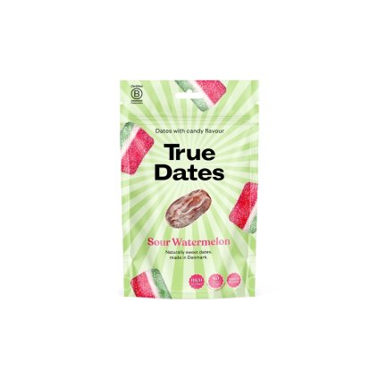 Datle s příchutí kyselý meloun 100g True Dates