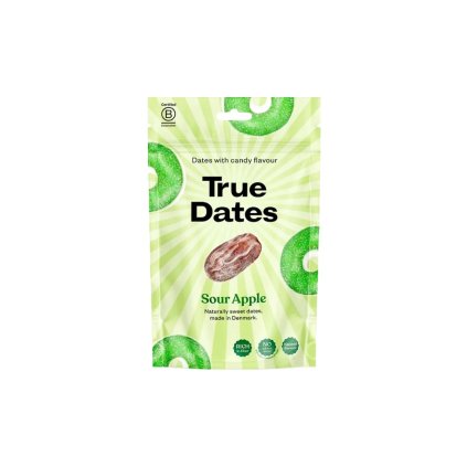 Datle s příchutí kyselé jablko 100g True Dates