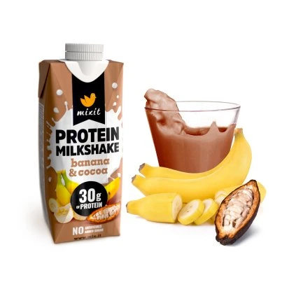 Mixit proteinový milkshake - Banán & kakao