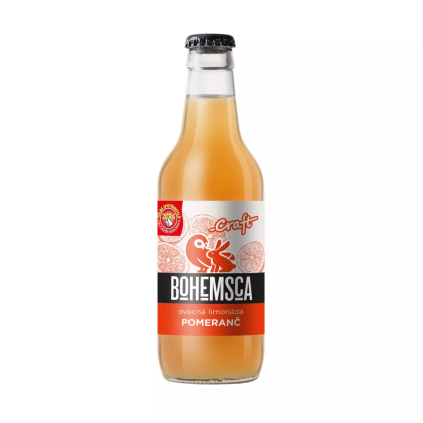 Bohemsca Limonáda Pomeranč 330ml
