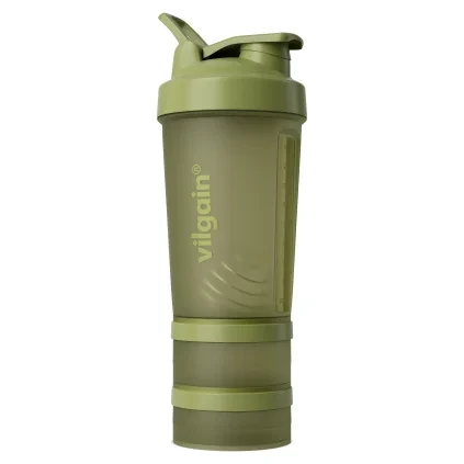 Vilgain Shaker Pro 2Go Moss 450 ml + 150 ml + 100 ml
