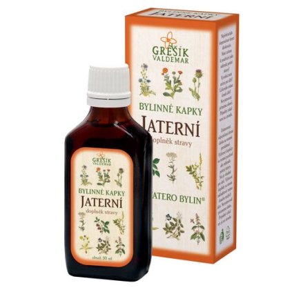 Jaterní kapky 50ml GREŠÍK