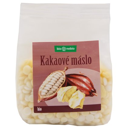 BIO kakaové máslo pecičky 150 g Bio Nebio