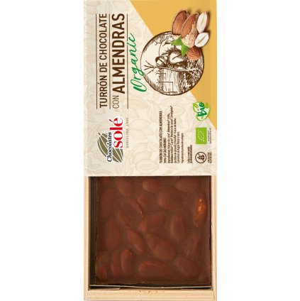 BIO nugát s mandlemi vegan SOLÉ 200 g