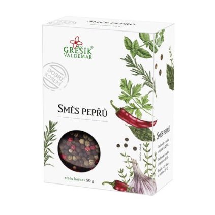 Směs pepřů 50g GREŠÍK