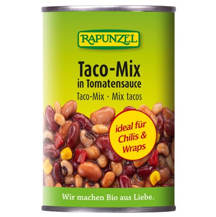 10016 bio smes fazoli sterilovana taco mix rapunzel 400 g