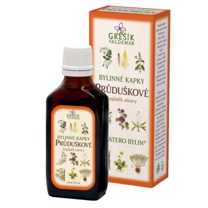 Průduškové kapky 50ml GREŠÍK