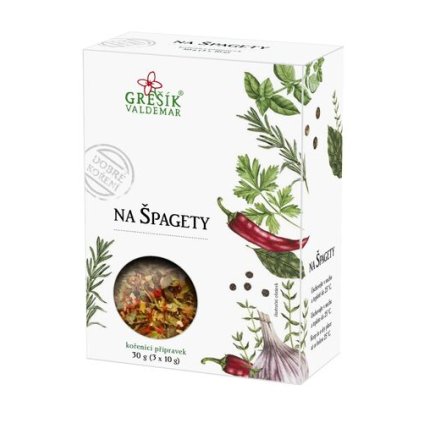 Na špagety 30g GREŠÍK