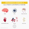 BrainMax Omega 3, Olej z tresčích jater, citrón, 24 dávek, 240 ml