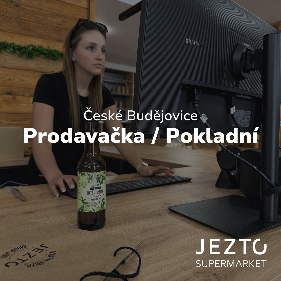 Prodavačka/Pokladní na HPP od 1.11.2025 Jezto Supermarket