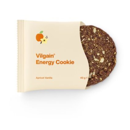 Vilgain Energy Cookie BIO meruňka s vanilkou 40 g