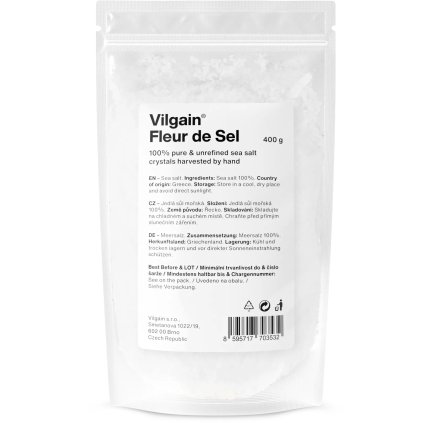 Vilgain Fleur de Sel 400 g