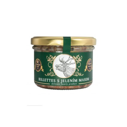 Rillettes s jelením masem - Vineco 180g
