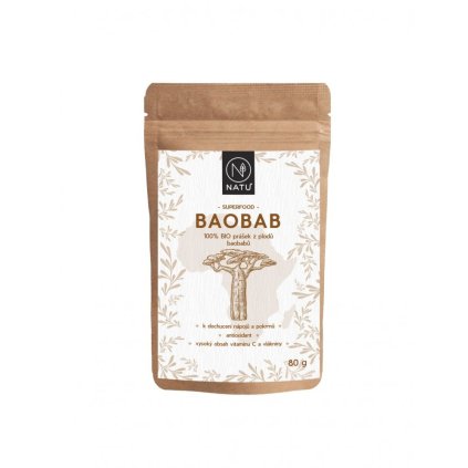 Baobab BIO prášek 80g Natu