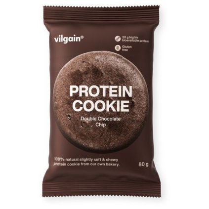 Vilgain Protein Cookie double chocolate chip 80 g
