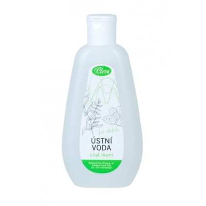 Ústní voda s bylinkami, bez alkoholu 200g PLEVA