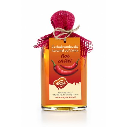 Hot chilli karamel 200ml Český Karamel