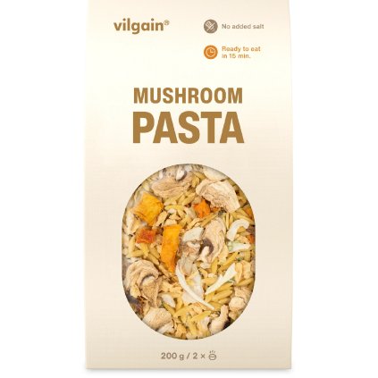 Vilgain Semolinové těstoviny s hříbky 200g