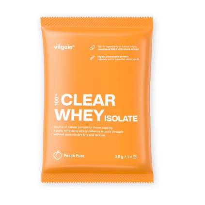 Vilgain Clear Whey Isolate 25 g - Peach fuzz
