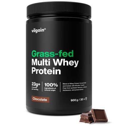 Vilgain Grass-Fed Multi Whey Protein čokoláda 900g