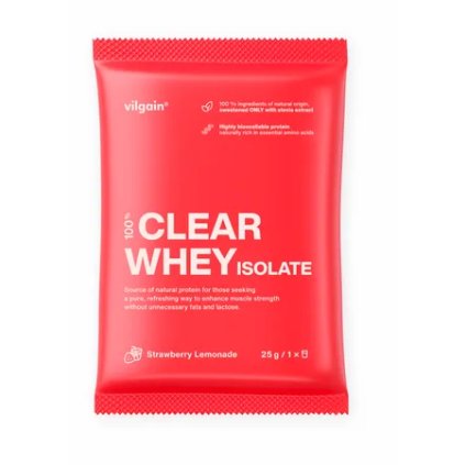 Vilgain Clear Whey Isolate Strawberry lemonade 25g