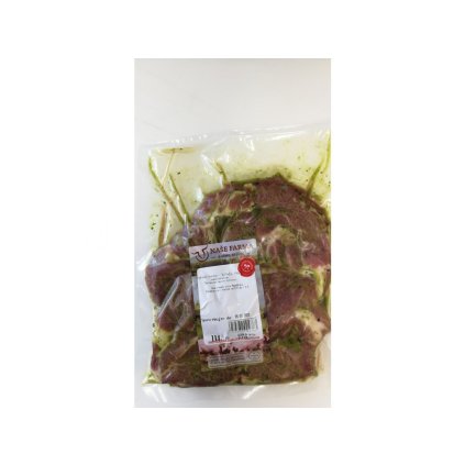 Marinated pork neck with herbs and garlic, approx. 400 g