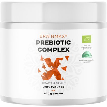 BrainMax Prebiotic Complex, prebiotická směs, BIO, 420 g