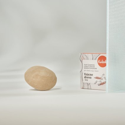 Tuhý šampon s kondicionérem - Vzácné dřevo - 50 g Kvítok