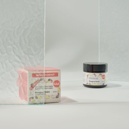 Mangový krém s máslem cupuacu pro suchou/citlivou pleť - 60 ml Kvítok