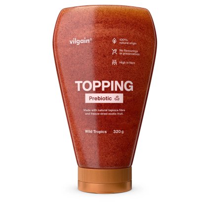 Vilgain Prebiotic Topping – Divoké tropy 320 g