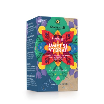 Sonnentor Štěstí je® umět si vybrat bio 31,4 g porc. dvoukomorový
