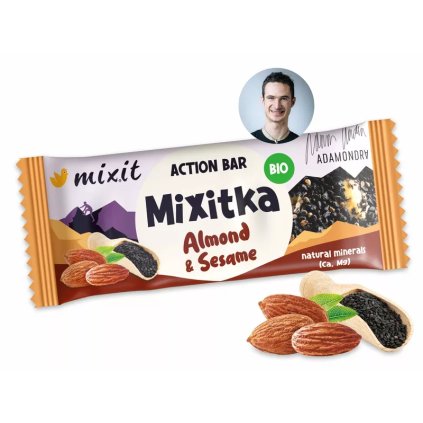 Bio Mixitka Adama Ondry – Sezam a mandle 34g Mixit