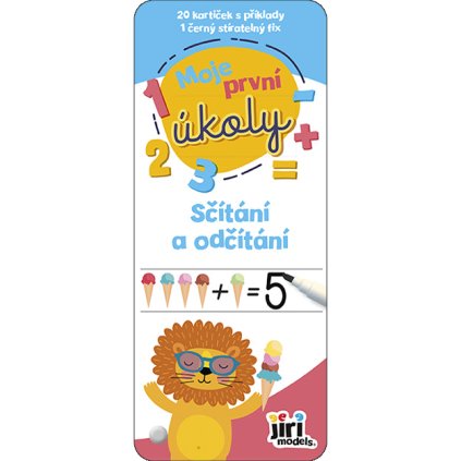 Moje první úkoly Sčítání a odčítání Jiří Models