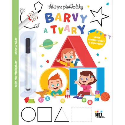 Sešit pro předškoláky Barvy a tvary Jiří Models