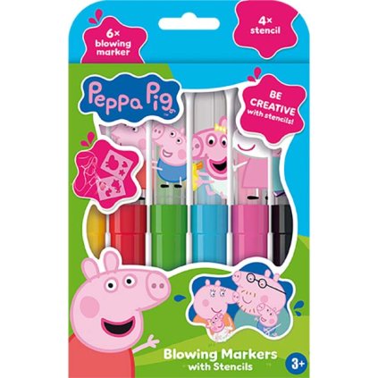 Foukací fixy Prasátko Peppa Jiří Models